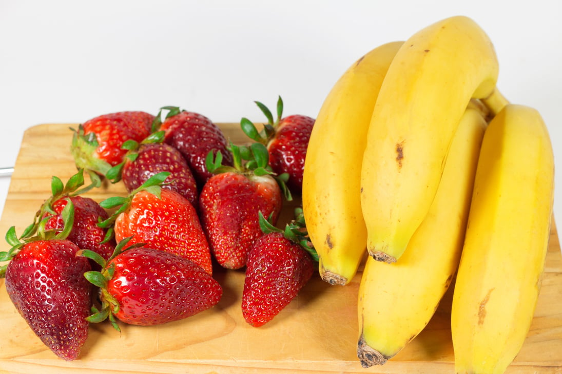 Strawberries and Bananas