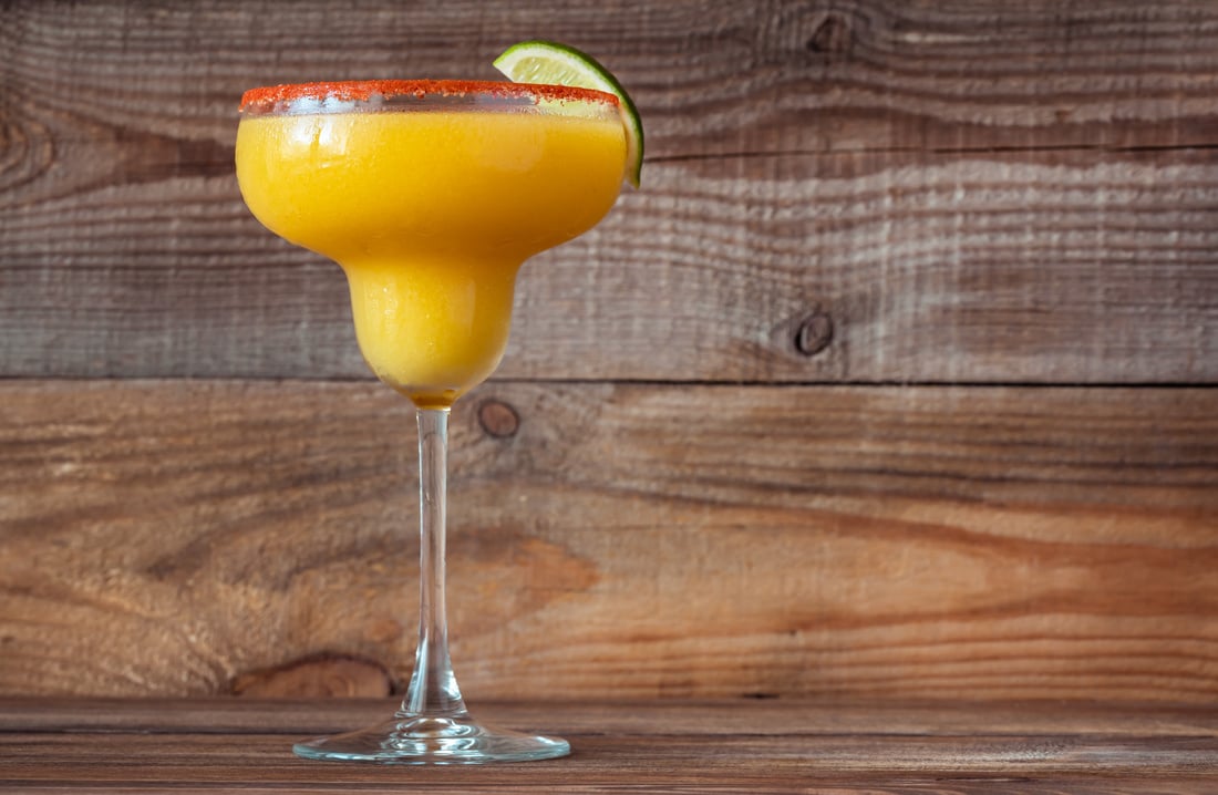 Frozen Mango Margarita Cocktail